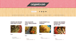 Desktop Screenshot of lazypasta.com